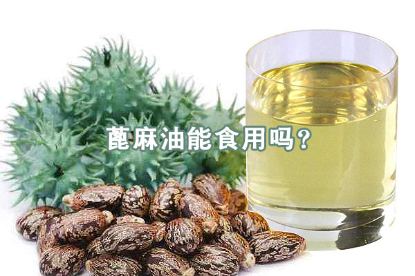 蓖麻油能食用嗎？